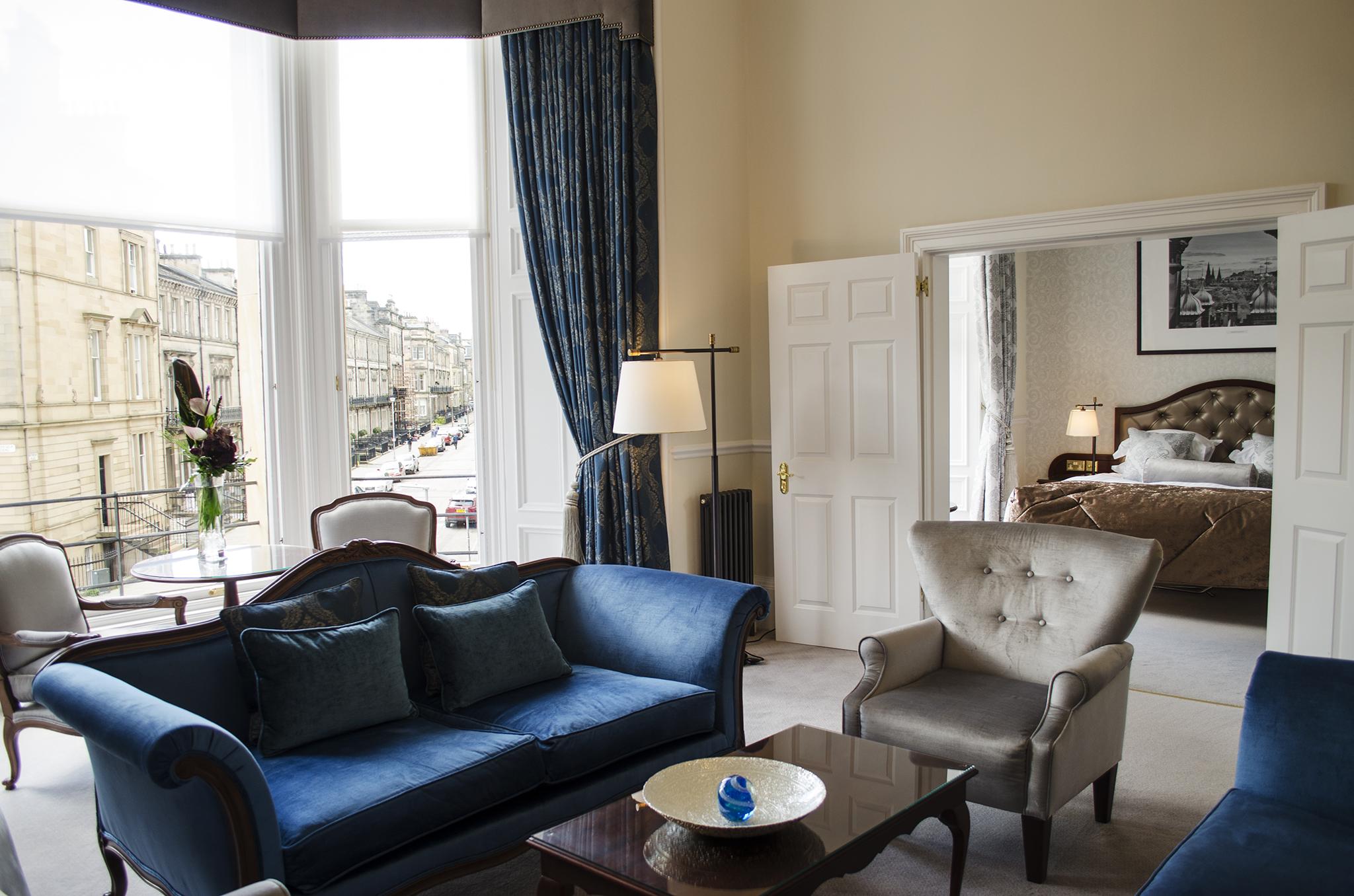ホテル ザ ボーナム エディンバラ エクステリア 写真 A suite at the hotel