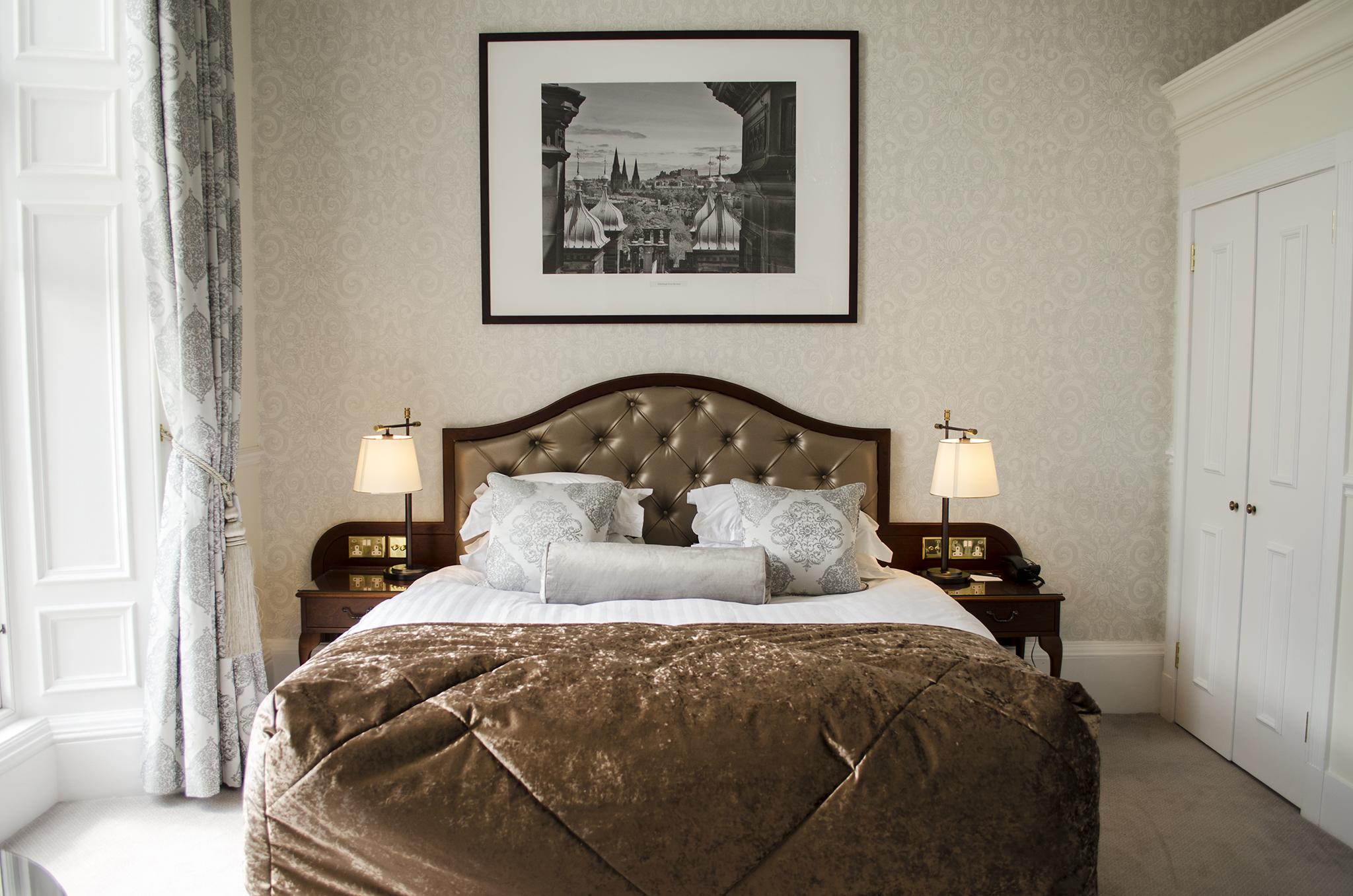 ホテル ザ ボーナム エディンバラ エクステリア 写真 A bedroom at the hotel