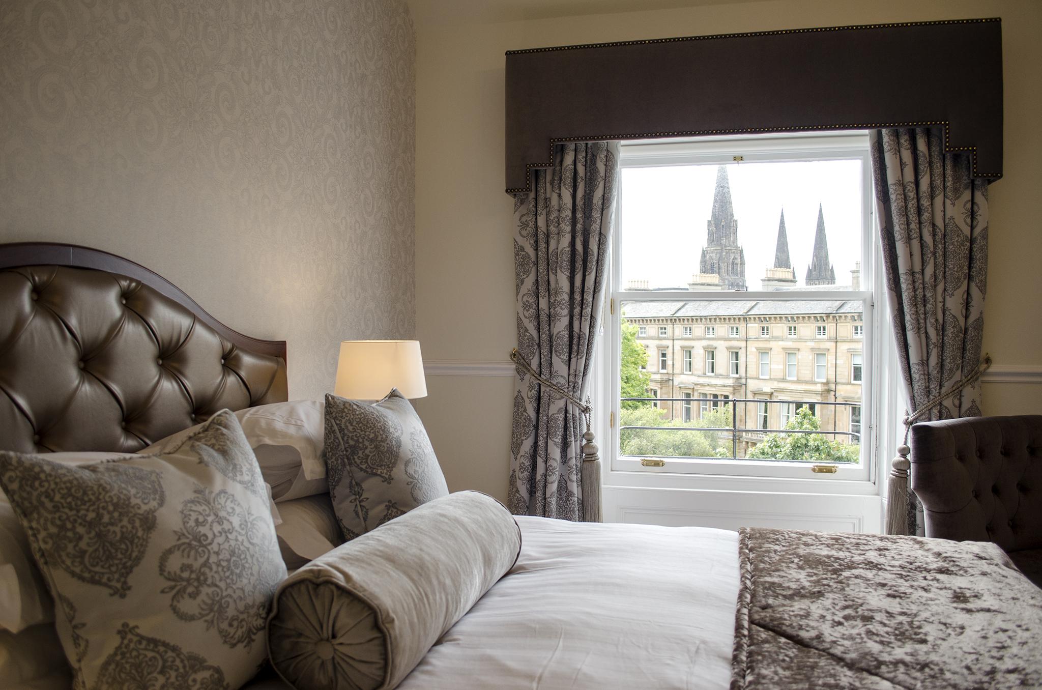 ホテル ザ ボーナム エディンバラ エクステリア 写真 A bedroom at the hotel