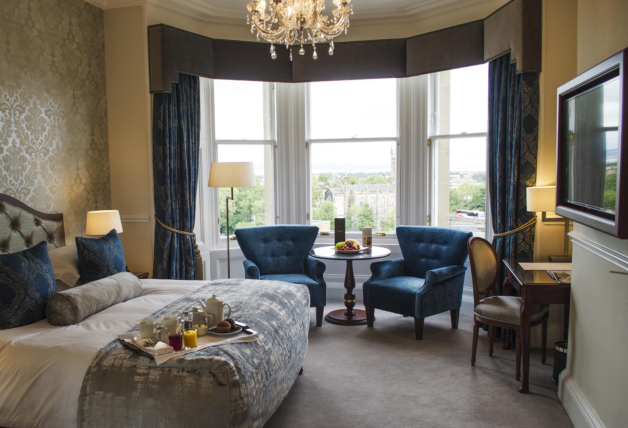 ホテル ザ ボーナム エディンバラ エクステリア 写真 A bedroom at the hotel