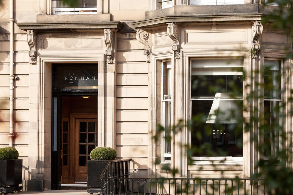 ホテル ザ ボーナム エディンバラ エクステリア 写真 The entrance to the hotel