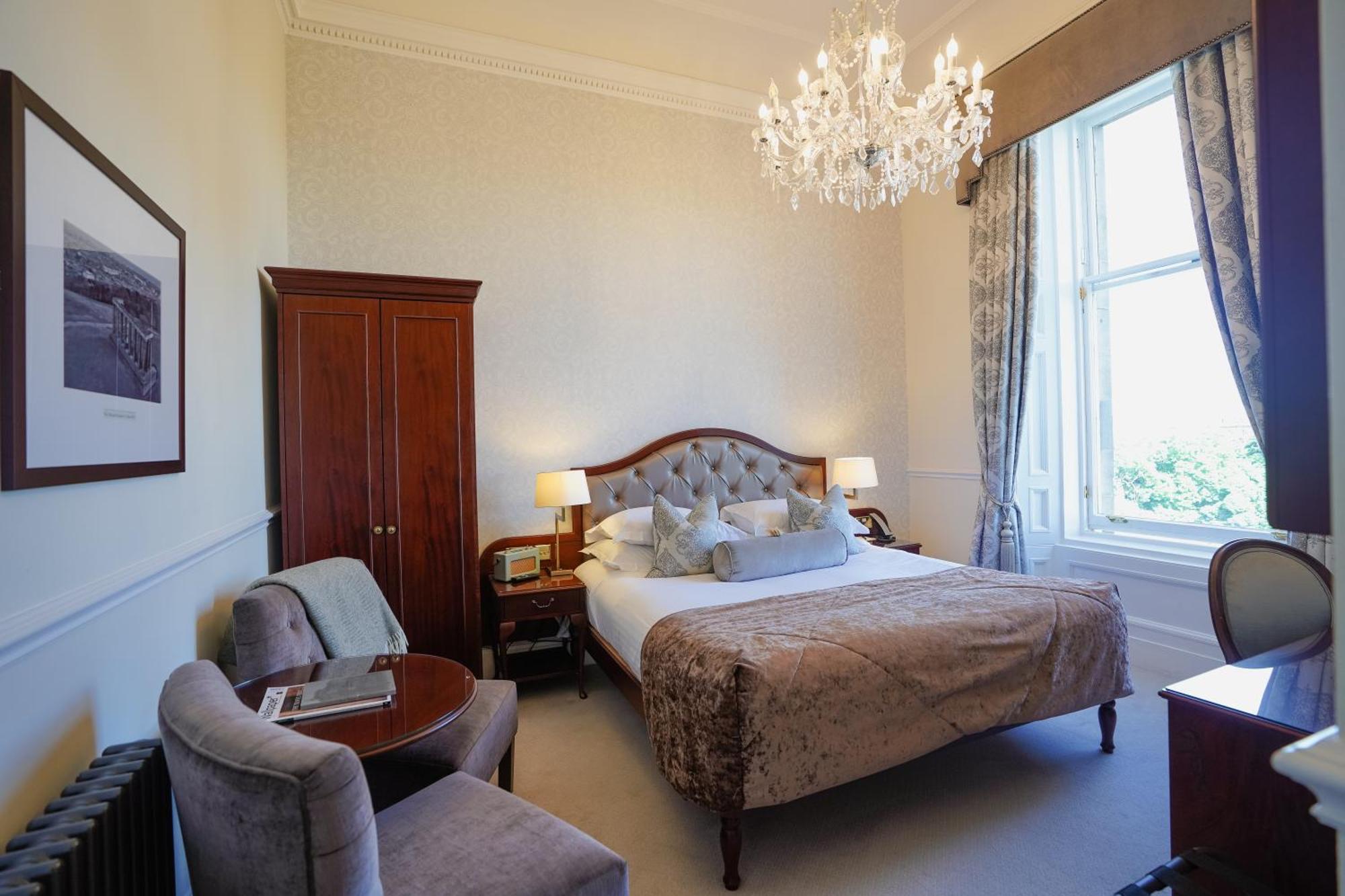 ホテル ザ ボーナム エディンバラ エクステリア 写真 A bedroom at the hotel